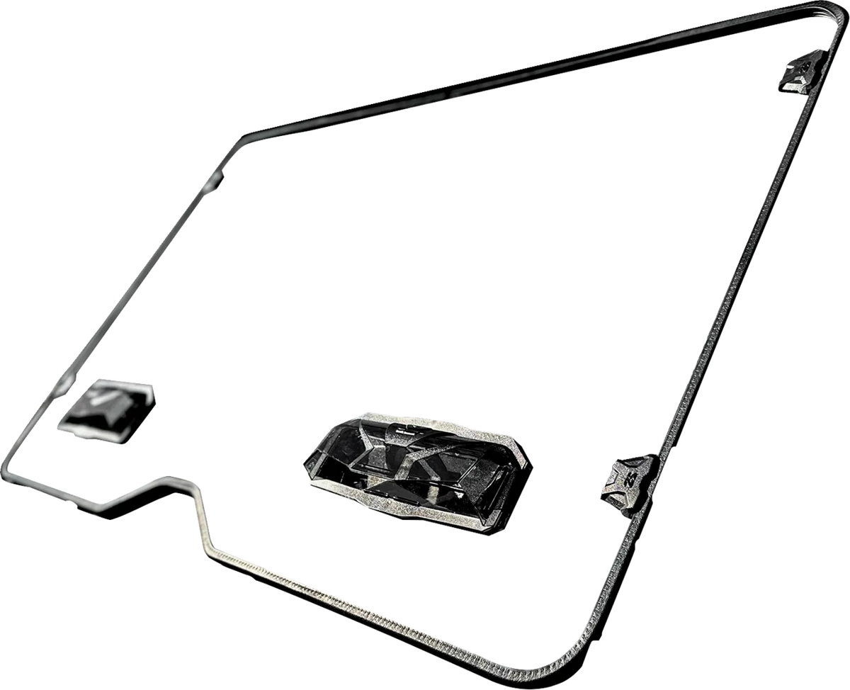 Tool-less Versa-Vent Windshield