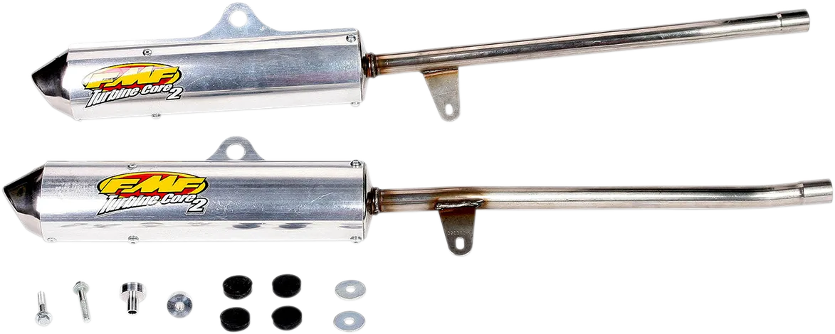 Turbinecore 2 Spark Arrestor Silencers for ATV