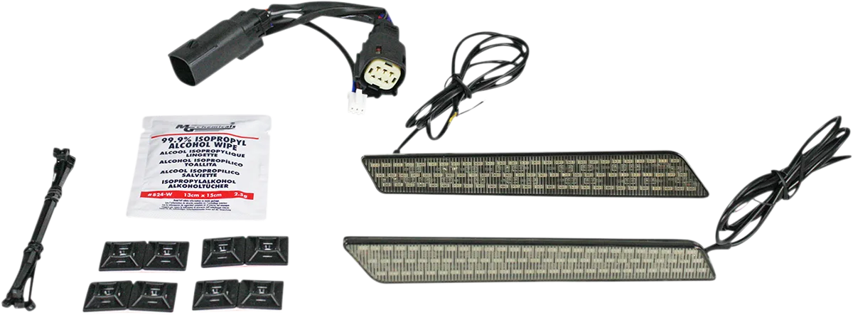 Dual Color LED Saddlebag Latch Lightz™