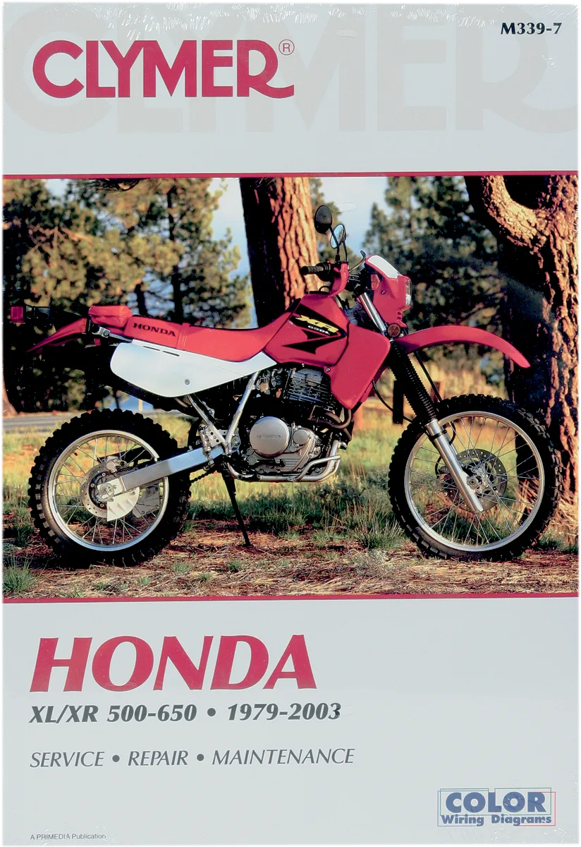 Motorcycle Repair Manual — Honda