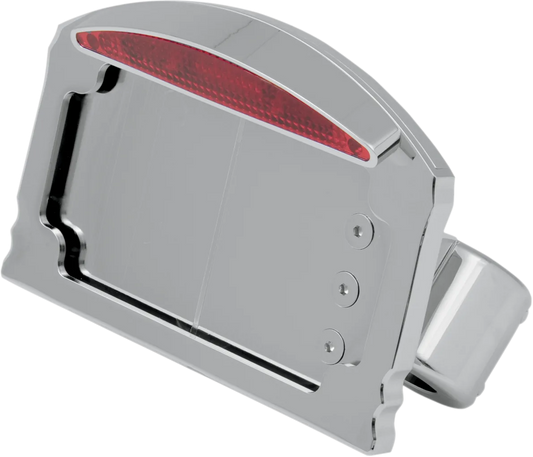 Swingarm Side Mount Half-Moon LED Taillight and License Plate Mount