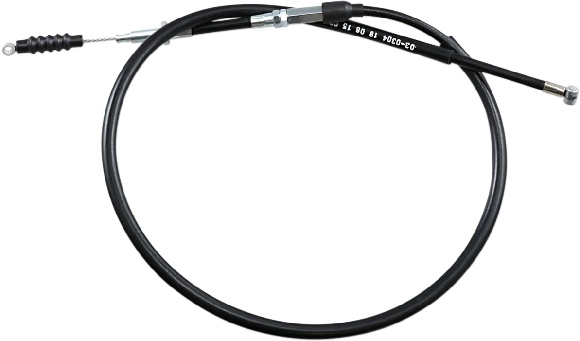 Black Vinyl Clutch Cable