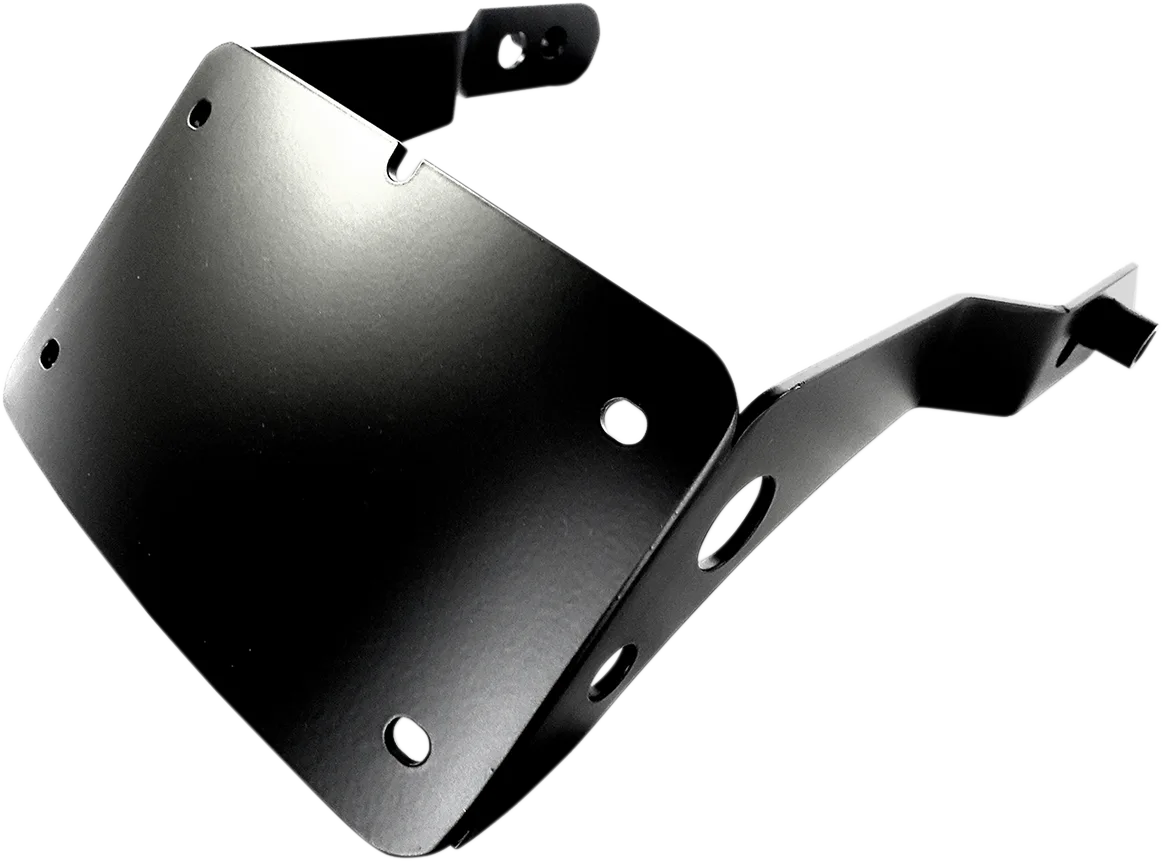 Curved License Plate Holder