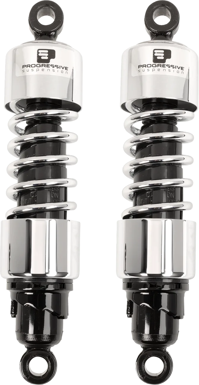 412 Series Shocks — Chrome