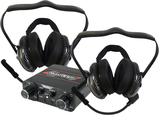 Communication System with Behind the Head Headphones