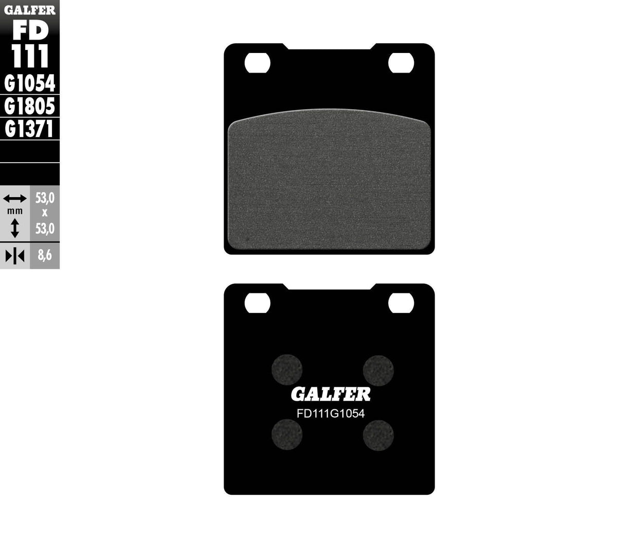 G-Semi-Metallic Brake Pads