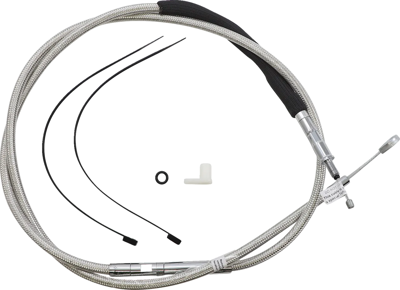 High-Efficiency Polished Stainless Clutch Cable