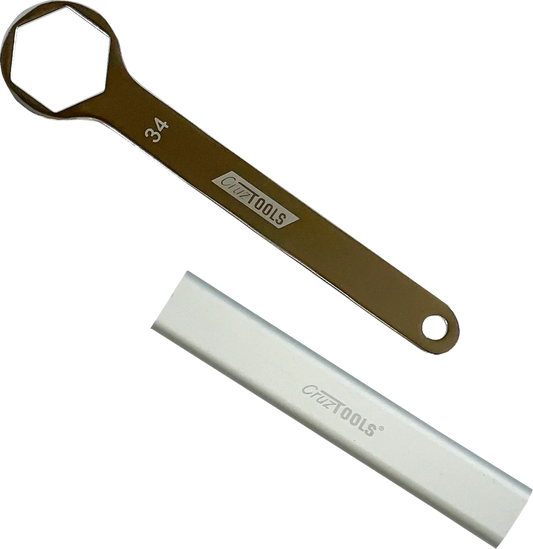 34 mm Axle Wrench with Extension Handle for BMW