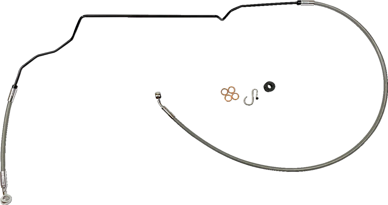 XR Lower Brake Line