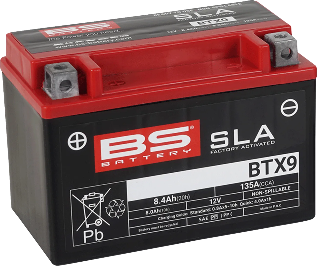 SLA Factory- Activated AGM Maintenance-Free Battery