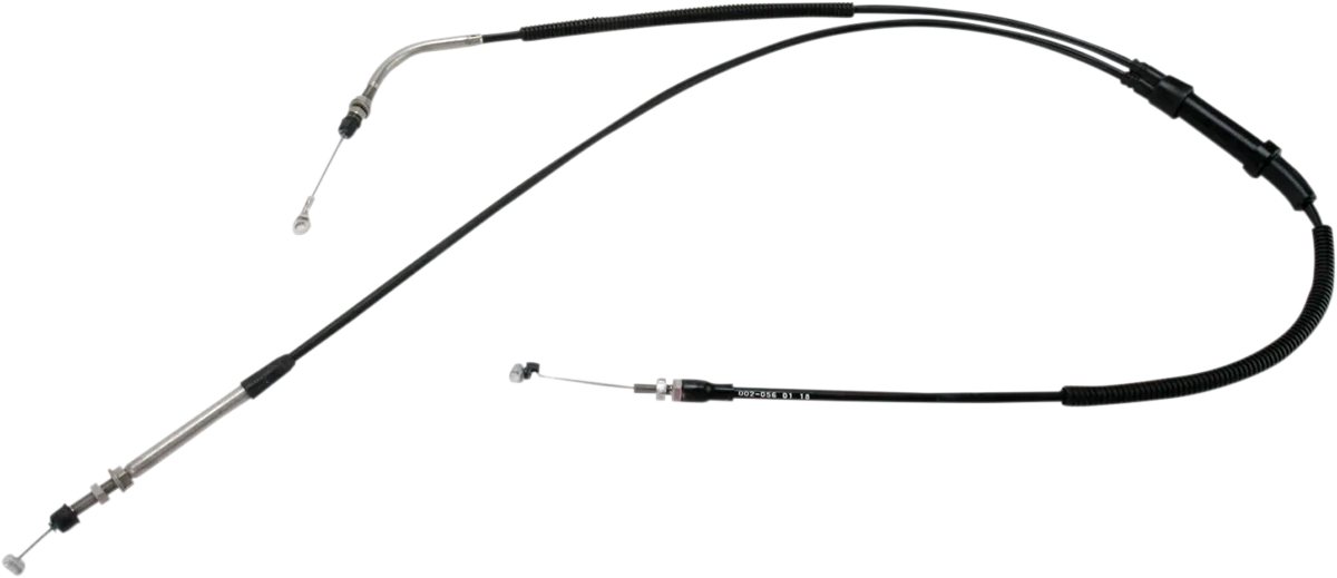 Black Vinyl Throttle Cable