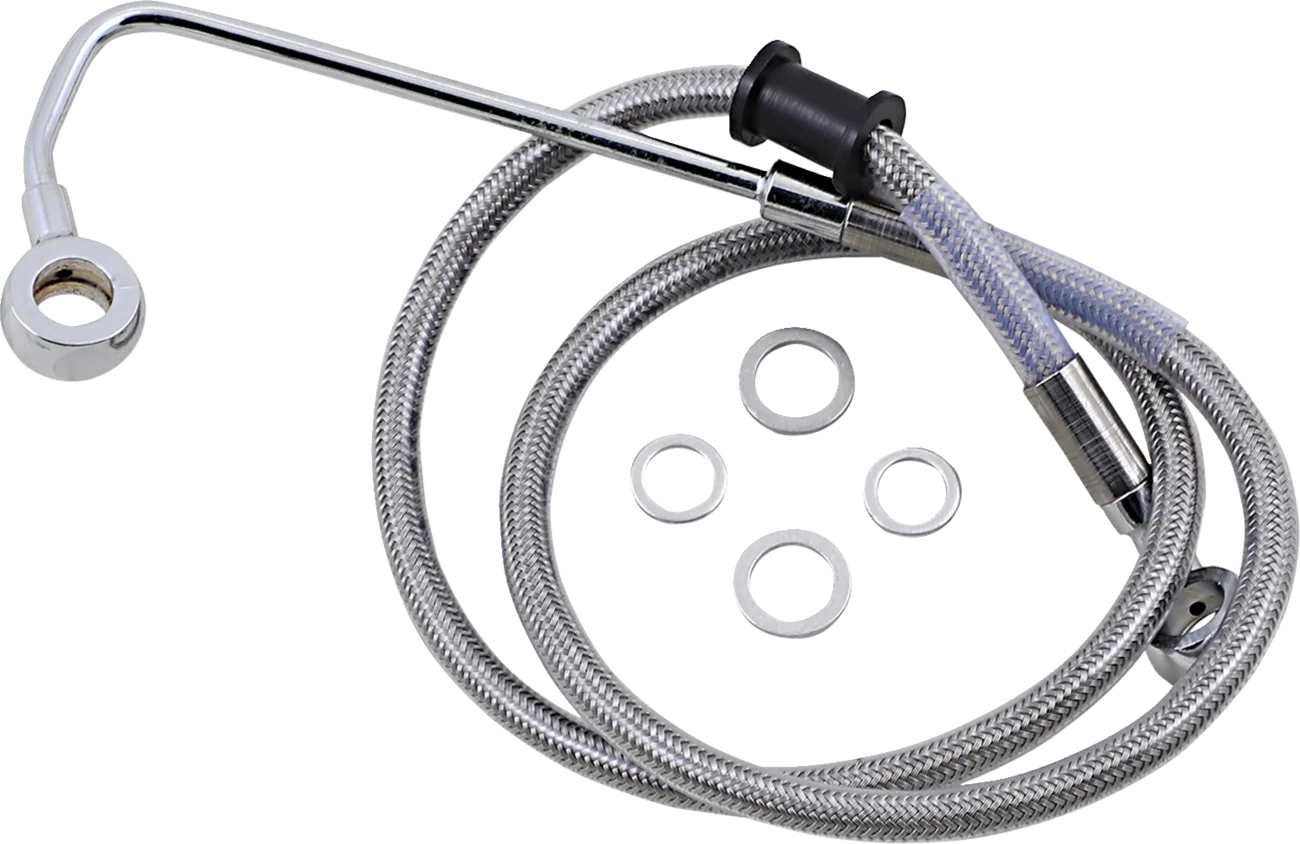 Extended Length Stainless Steel Brake Line