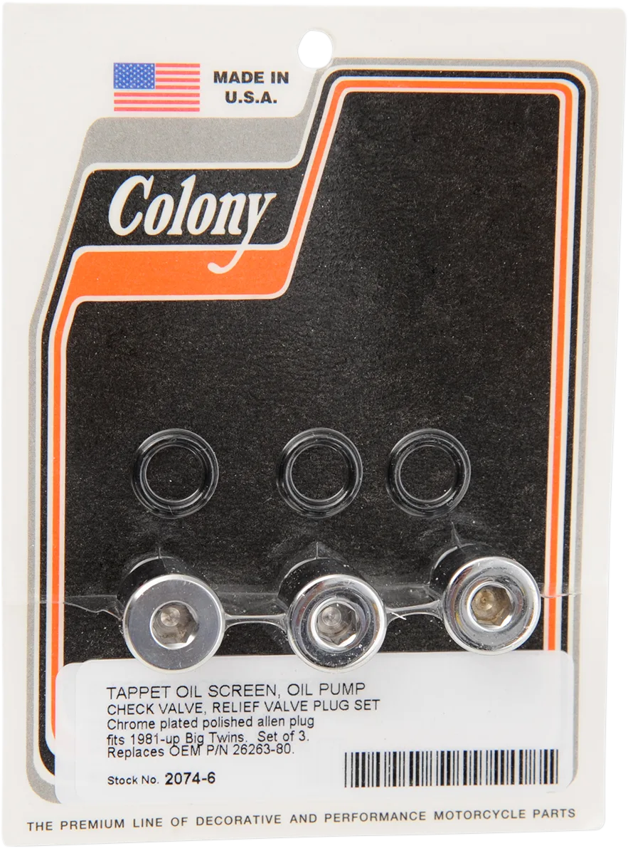 Oil Pump Plug