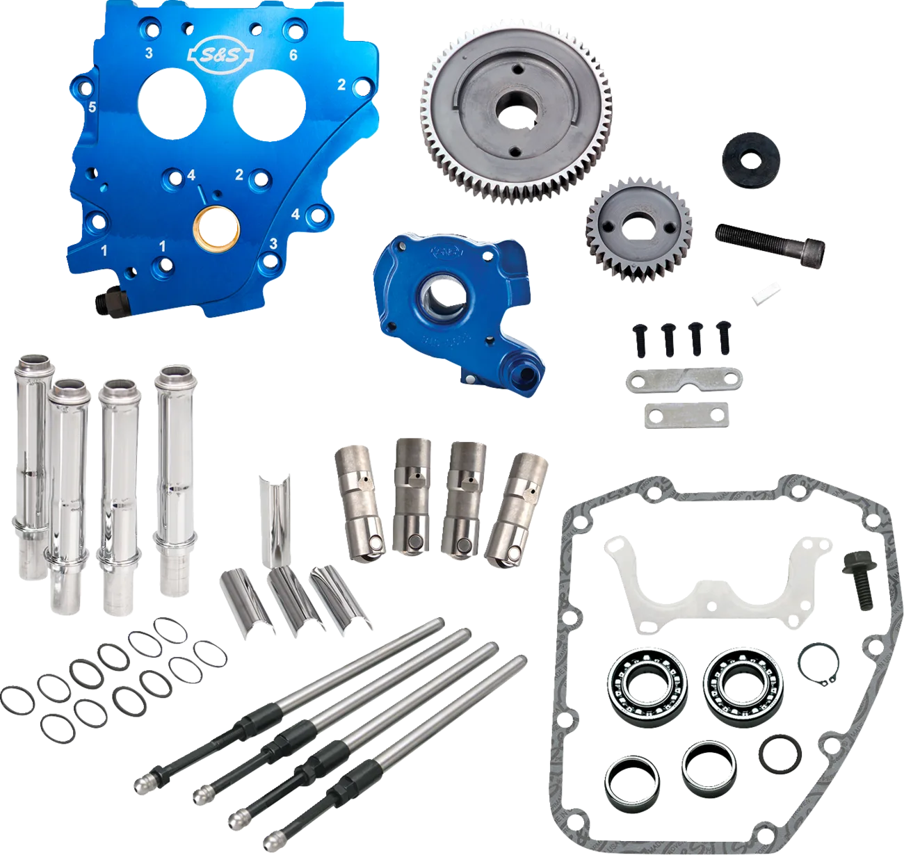 Cam Chest Kit without Cams for Gear Drive Twin Cam