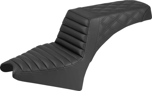 Step-Up Seat — Front Tuck-n-Roll/Rear Lattice Stitch