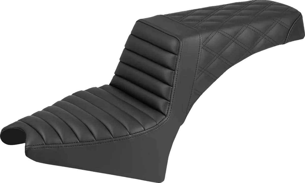 Step-Up Seat — Rear Lattice Stitch/Front Tuck-n-Roll