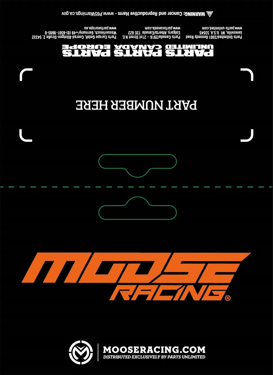 HEADER CARD 4" MOOSE 50PK