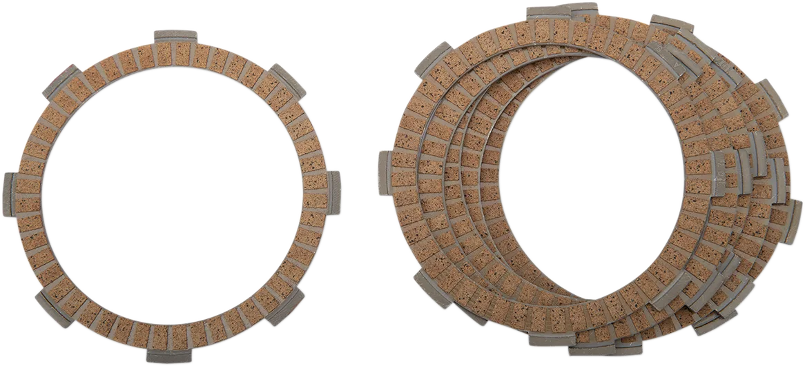 Clutch Plate Kit — Fiber/Cork