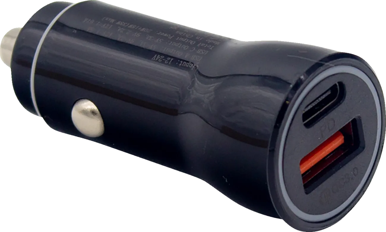 Lighter Power Adapter with USB & USB-C Ports