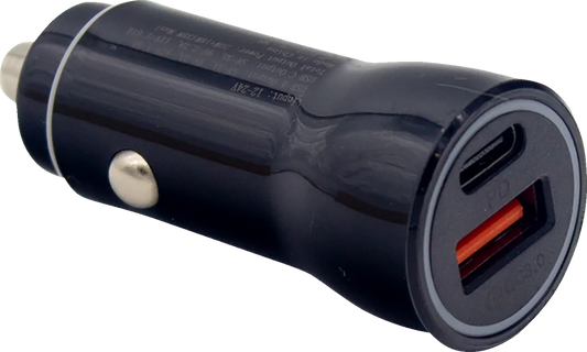 Lighter Power Adapter with USB & USB-C Ports