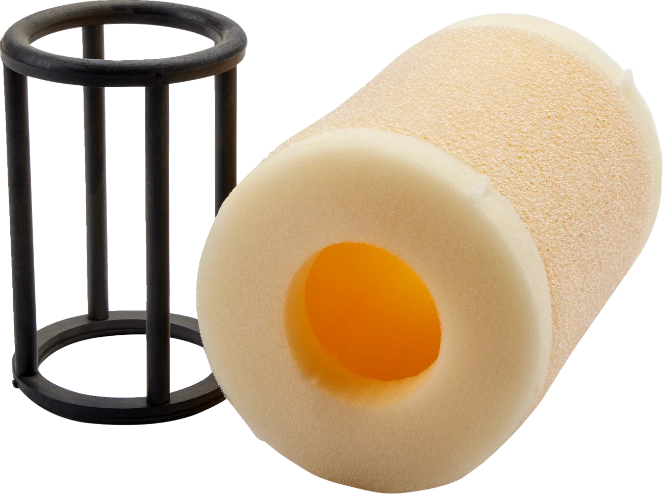 Foam Air Filter with Cage