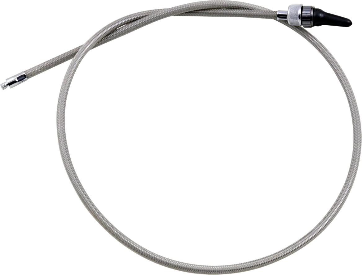 Armor Coat Braided Stainless Steel Speedometer Cable for Harley-Davidson