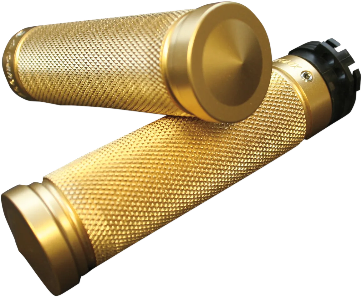 Brass Knurled Custom Grips