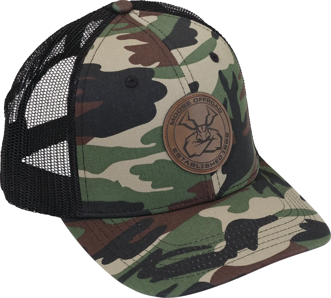 Moose Offroad Woodland Camo Hat