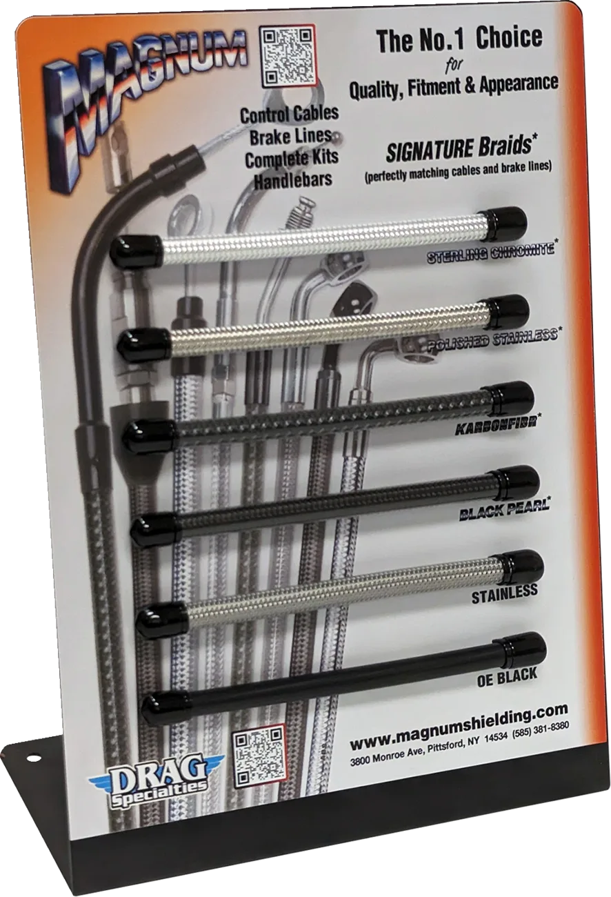 DISPLAY MAGNUM SHIELDING BRAIDS