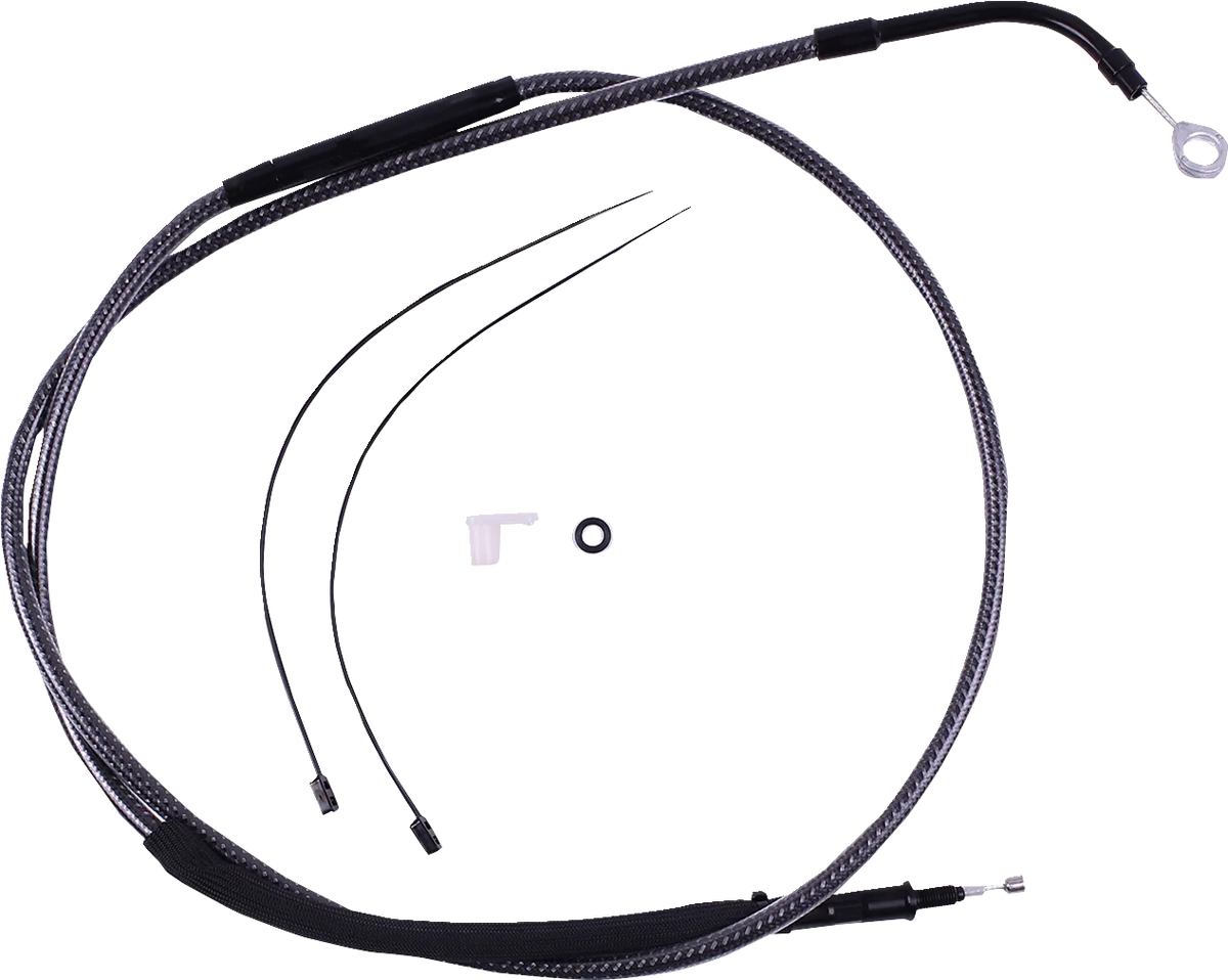 High-Efficiency Polished KARBONFIBR Clutch Cable
