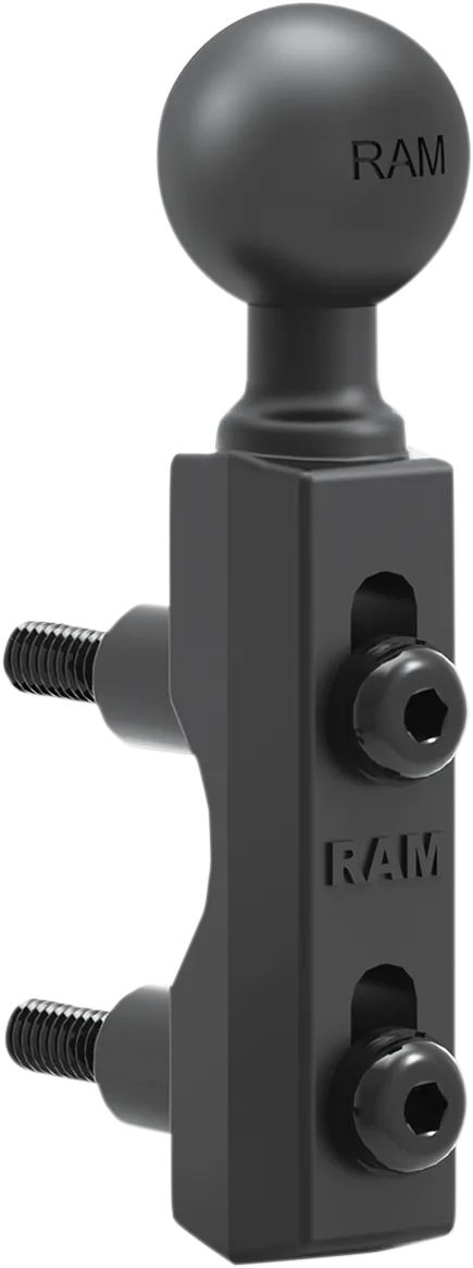 Motorcycle Brake/Clutch Reservoir Base with 1" Ball