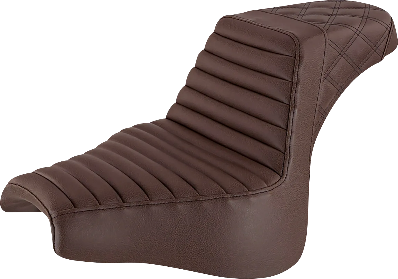 Step-Up Seat — Front Tuck-n-Roll/Rear Lattice Stitch