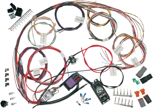 Custom Full Motorcycle Wiring Harness