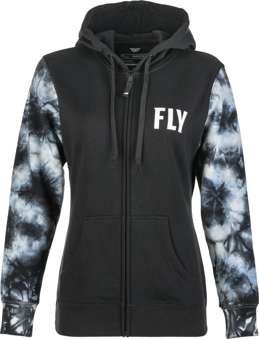 Women's Tie-Die Zip Up Hoodie