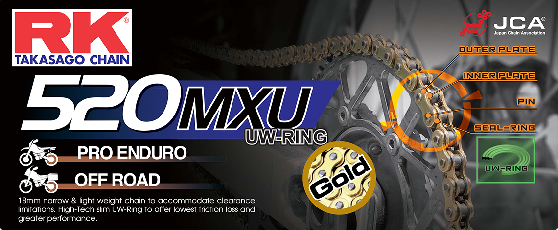 MXU Gold Drive Chain