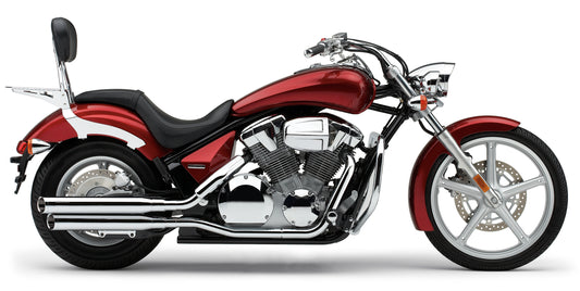 3" SLIP ON CHROME HON VT1300CR/CS/CT/CX 10-19