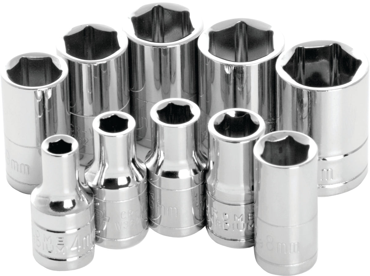 1/4" Metric Socket Set