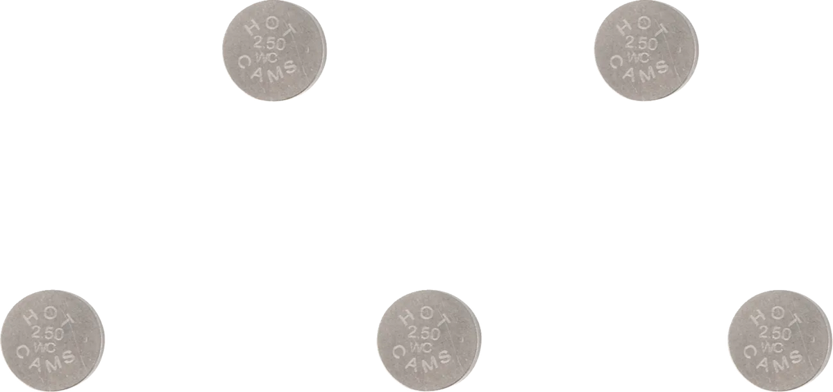 Replacement Valve Shims