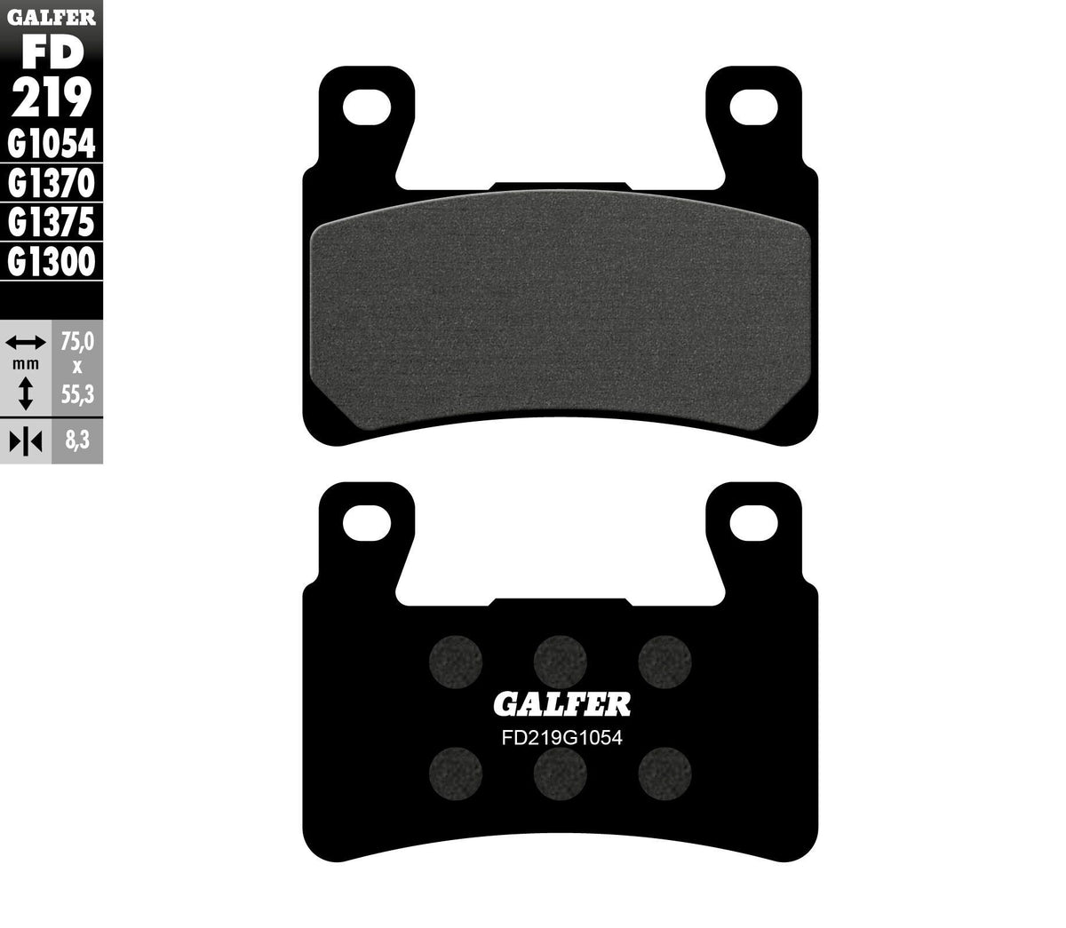G-Semi-Metallic Brake Pads
