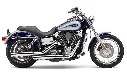 3" NH SERIES SLIP-ONS CHROME DYNA 91-17