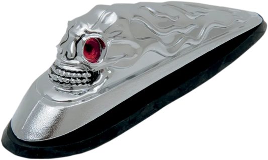 Skull Head Front Fender Ornament