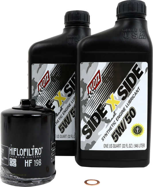 Side-by-Side Oil Change Kit
