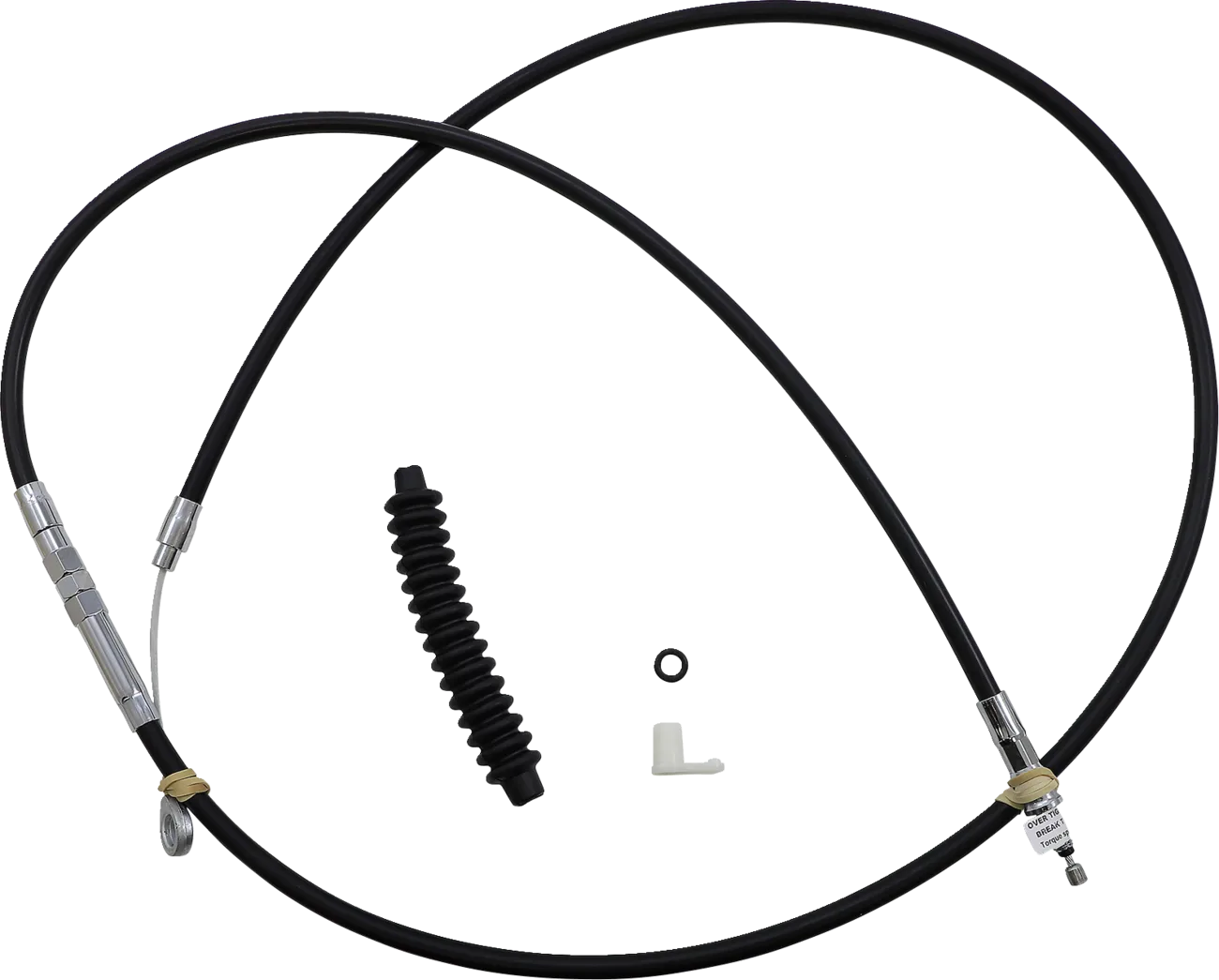 High-Efficiency Black Vinyl Clutch Cable