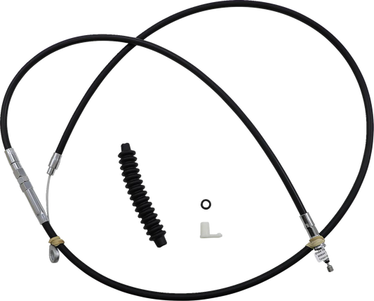 High-Efficiency Black Vinyl Clutch Cable