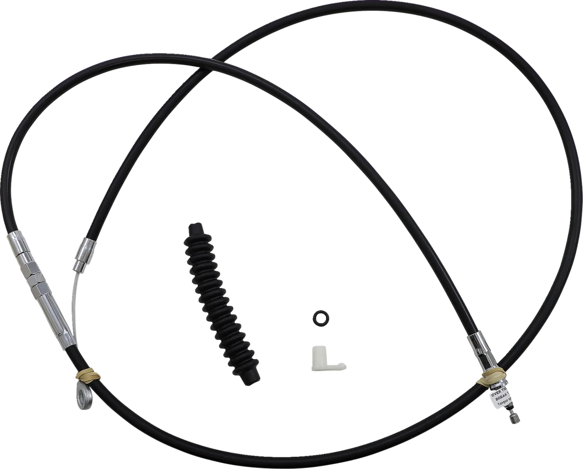 High-Efficiency Black Vinyl Clutch Cable