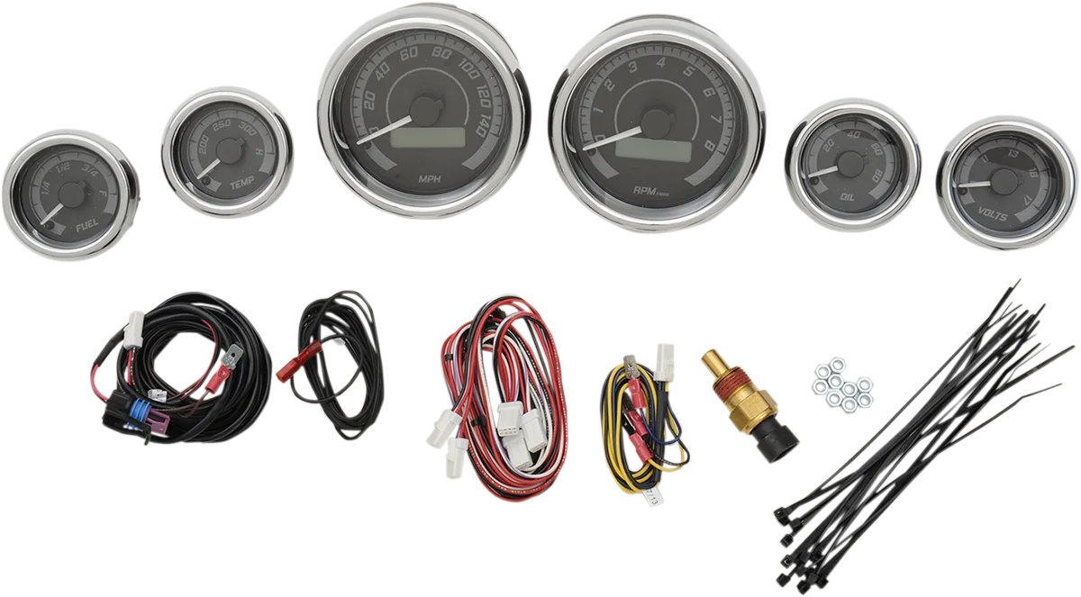 MVX-8K Series Analog/Digital Gauge Kit — 8604KGC Model
