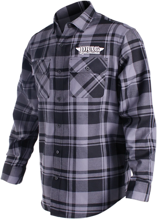 Drag Specialties Long-Sleeve Flannel Shirt