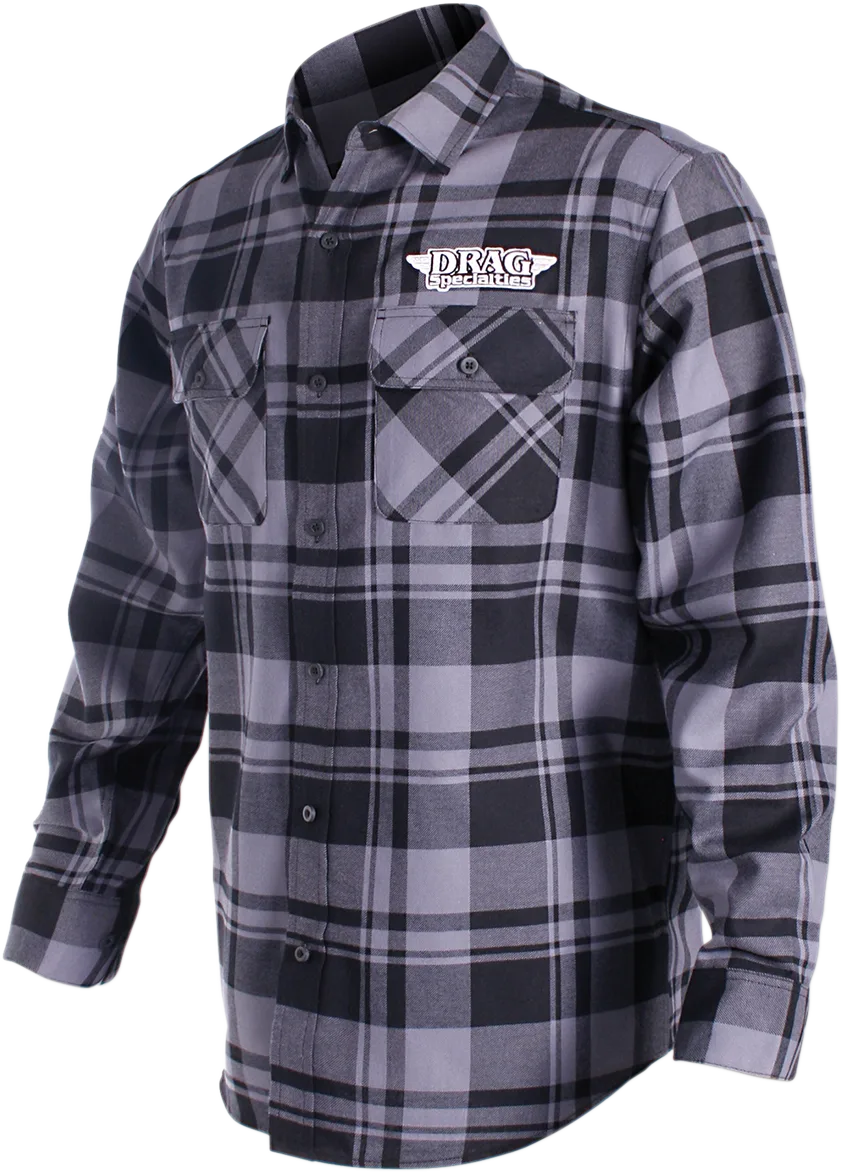 Drag Specialties Long-Sleeve Flannel Shirt