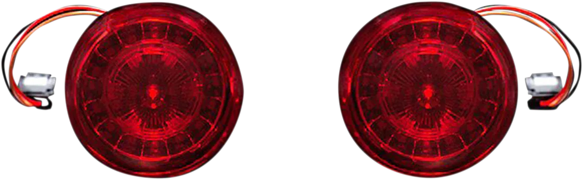 ProBEAM® Red LED Turn Signals with Red Lenses