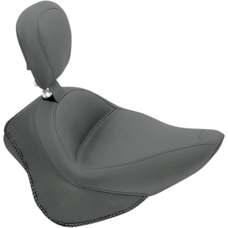 Wide Solo Seat with Removable Backrest